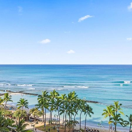 Luxury Oceanfront 2 Bedroom Apartment At Waikiki Beach Tower Honolulu Exteriér fotografie