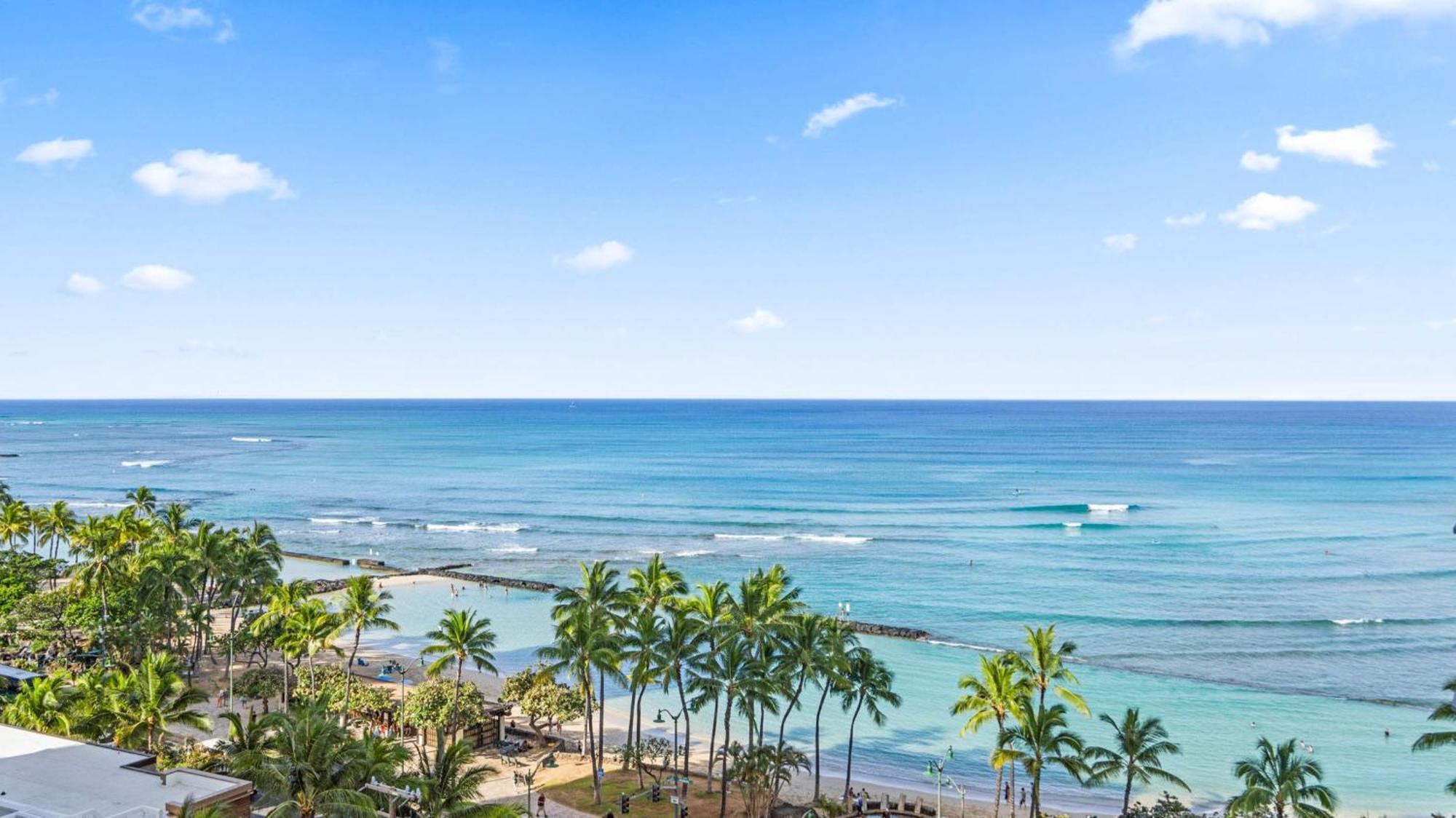 Luxury Oceanfront 2 Bedroom Apartment At Waikiki Beach Tower Honolulu Exteriér fotografie